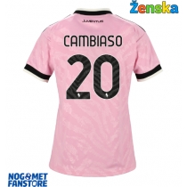 Juventus Andrea Cambiaso #20 Gostujuci Dres za Ženska 2026-27 Kratak Rukav